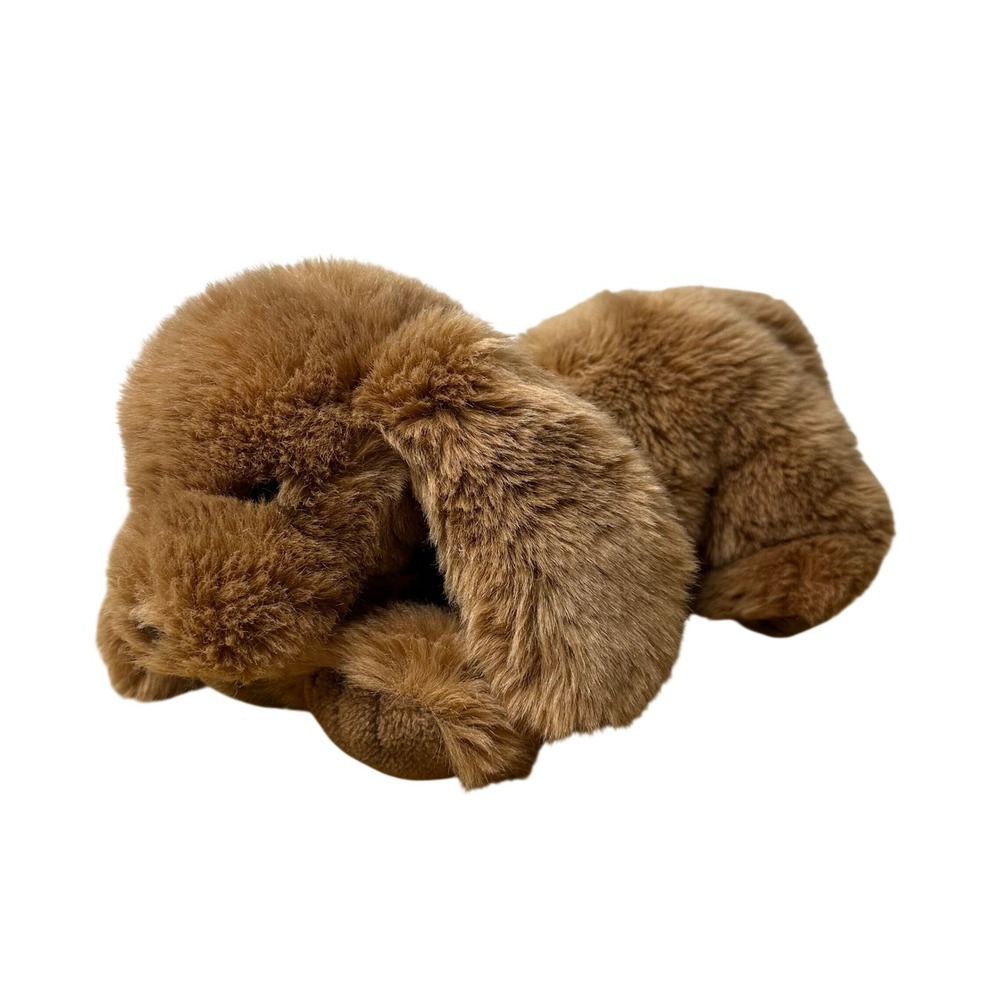 Vintage GUND Golden Retriever Puppy Dog Plush Stuffed‎ Animal Brown 1989 EUC